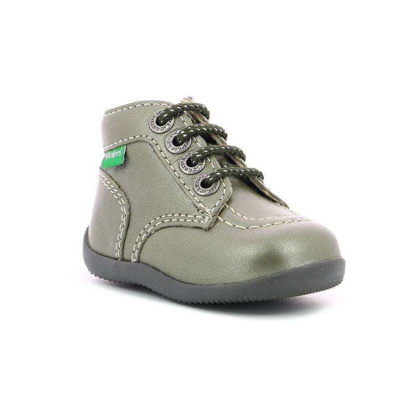 Kickers garcon 653099 gris1324801_4 sur voshoes.com