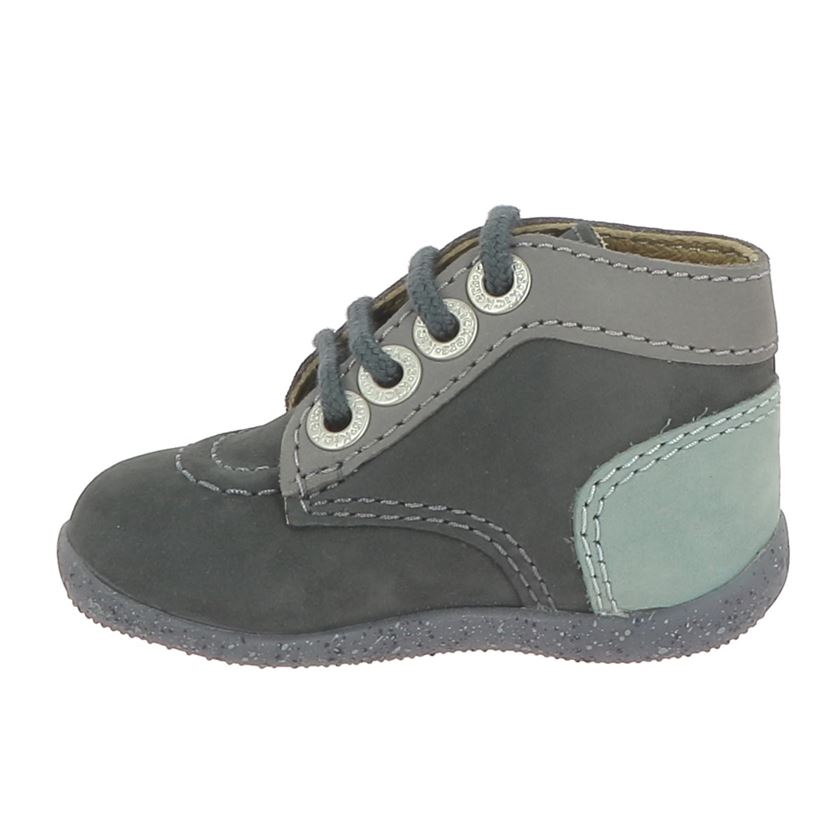 Kickers garcon bonbon 2 gris1325301_3 sur voshoes.com