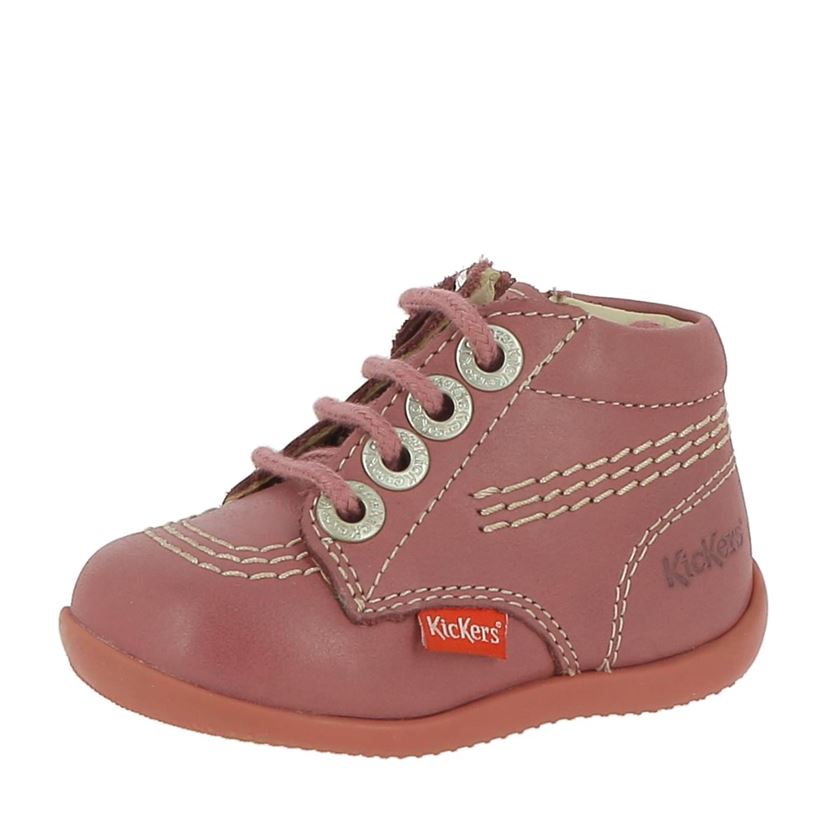 Kickers fille billyzip 2 rose1325401_2 sur voshoes.com