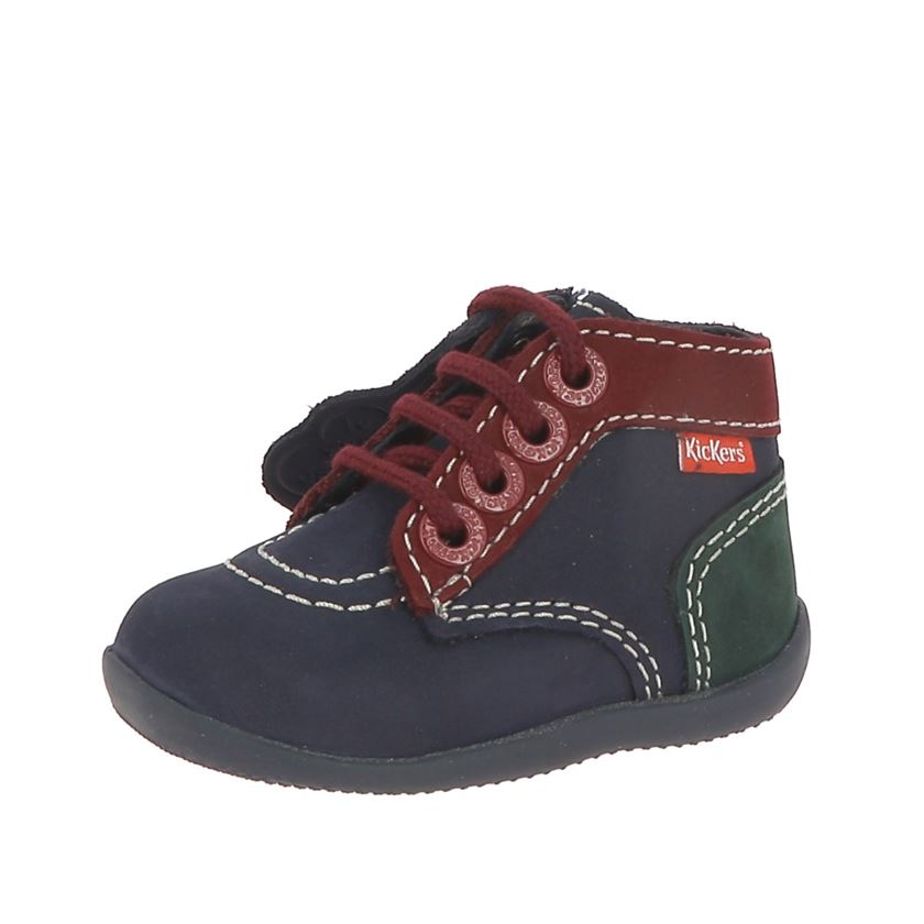 Kickers garcon bonzip 2 bleu1325501_2 sur voshoes.com