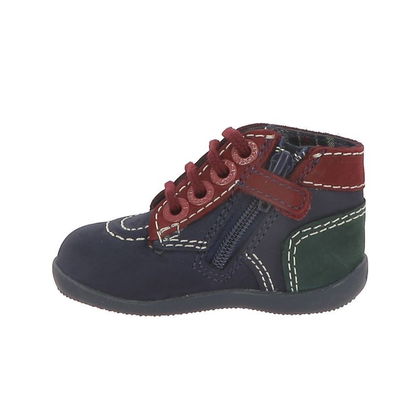 Kickers garcon bonzip 2 bleu1325501_3 sur voshoes.com