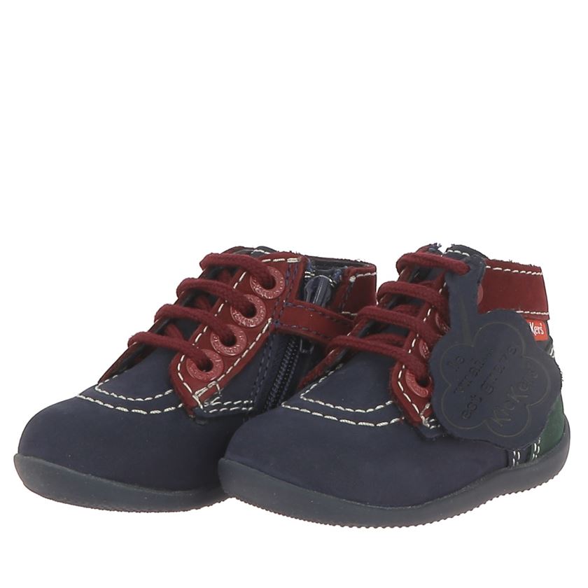 Kickers garcon bonzip 2 bleu1325501_6 sur voshoes.com