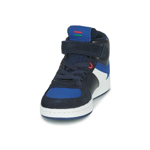 Kickers garcon bilbon bb mid bleu1325802_5 sur voshoes.com