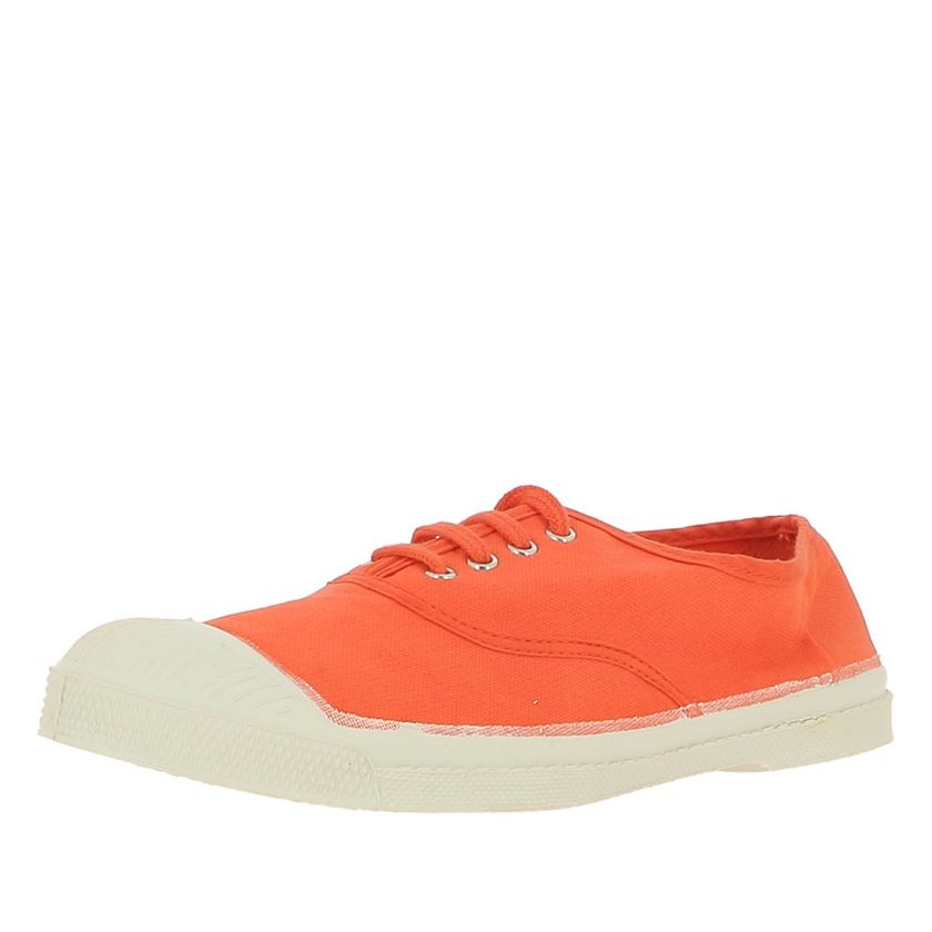 Bensimon femme tennis orange1326501_2 sur voshoes.com