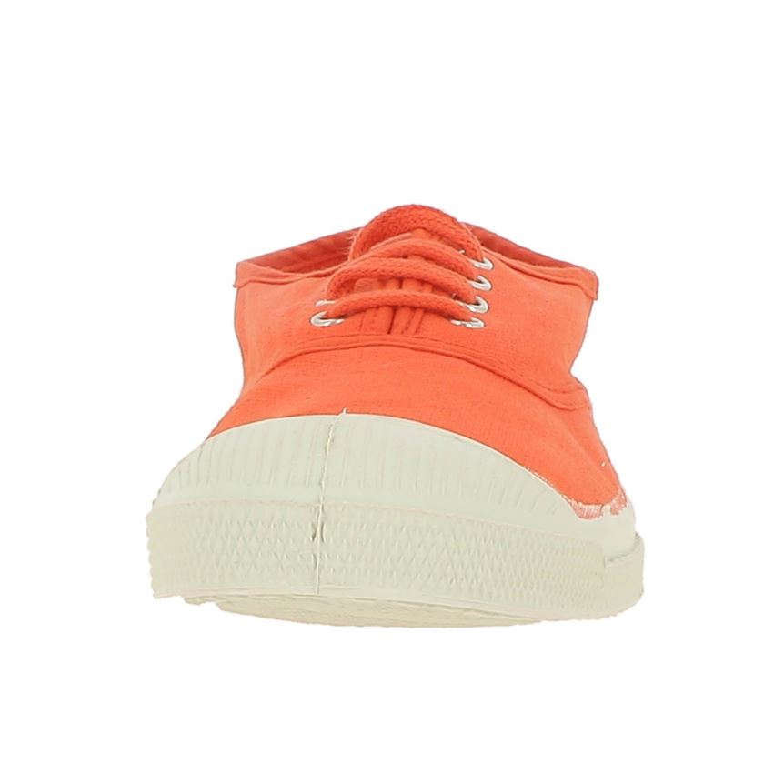 Bensimon femme tennis orange1326501_4 sur voshoes.com