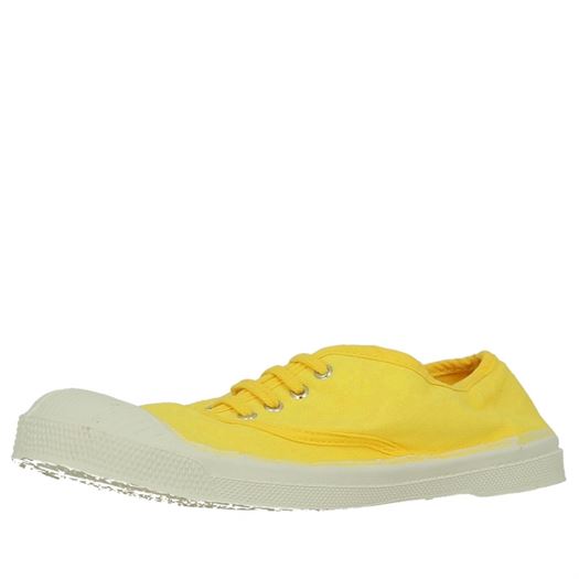 Bensimon femme tennis jaune1326502_2 sur voshoes.com