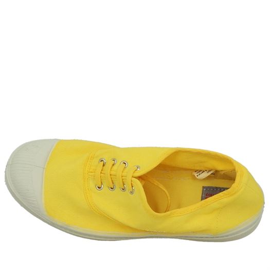 Bensimon femme tennis jaune1326502_5 sur voshoes.com