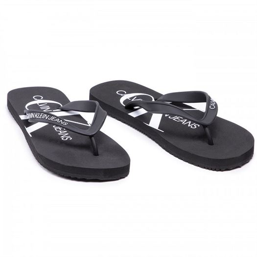 Calvin klein homme beach sandal noir1327201_3 sur voshoes.com