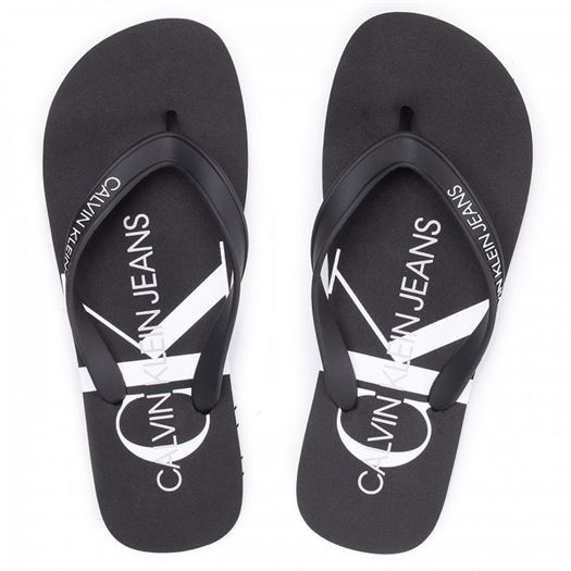 Calvin klein homme beach sandal noir1327201_5 sur voshoes.com