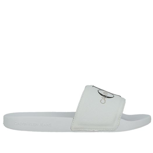 homme Calvin klein homme slide blanc