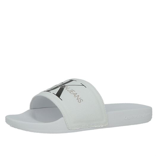 Calvin klein homme slide blanc1327302_2 sur voshoes.com