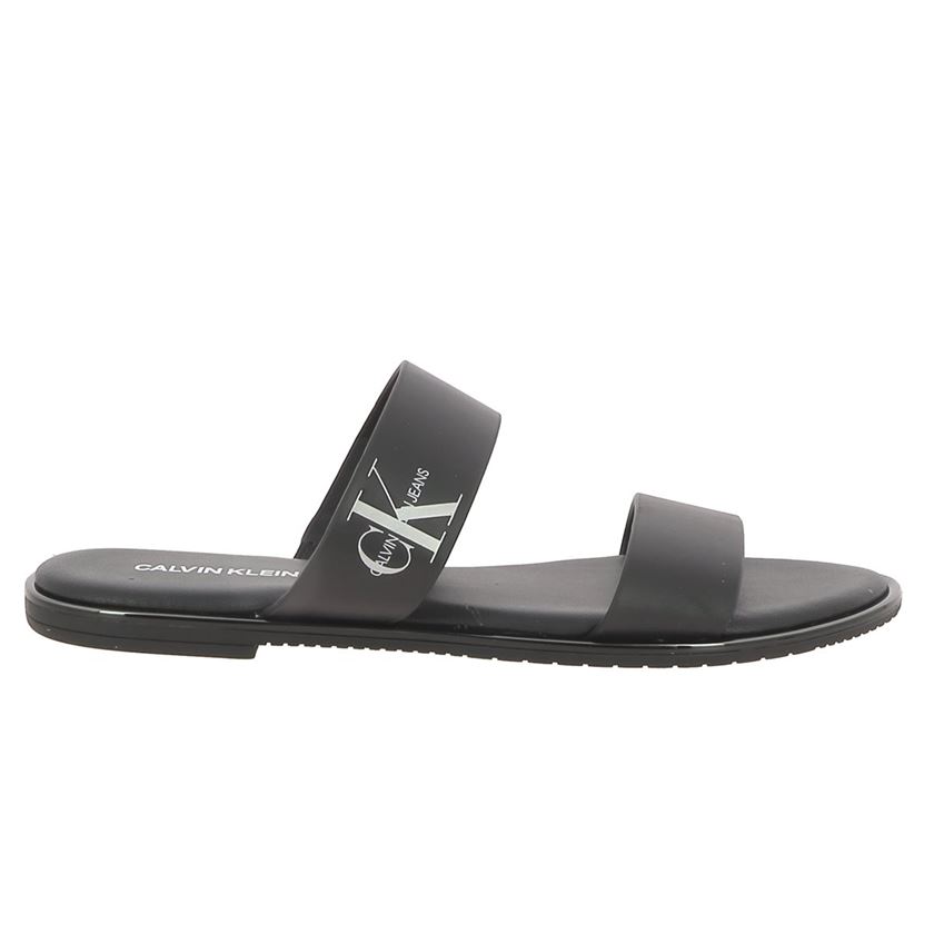 femme Calvin klein femme flat sandal noir