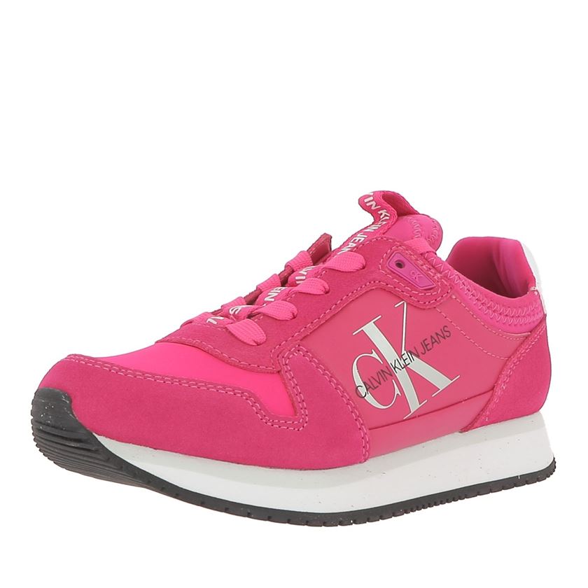 Calvin klein femme laceup ny rose1328202_2 sur voshoes.com