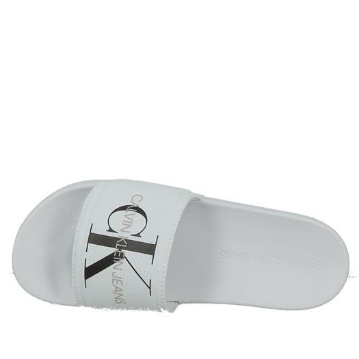 Calvin klein femme yw0yw00103 blanc1328501_4 sur voshoes.com