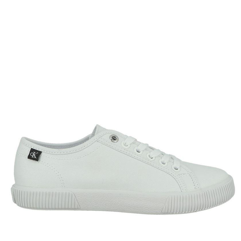 femme Calvin klein femme sneaker laceup blanc