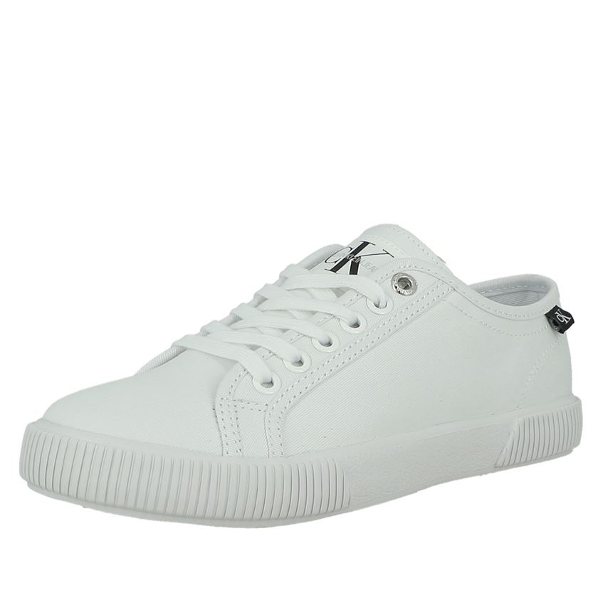 Calvin klein femme sneaker laceup blanc1328601_2 sur voshoes.com