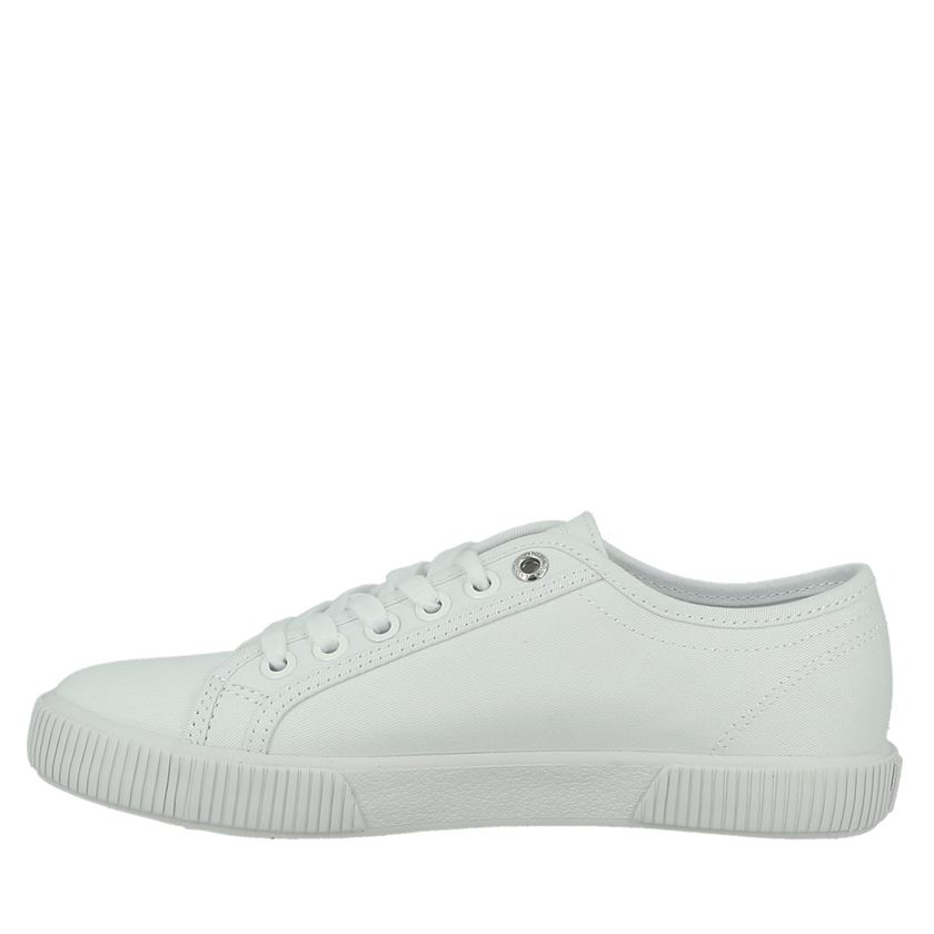Calvin klein femme sneaker laceup blanc1328601_3 sur voshoes.com