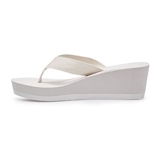 Calvin klein femme flip flop blanc1328702_3 sur voshoes.com