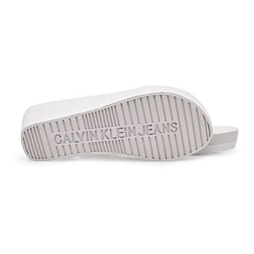 Calvin klein femme flip flop blanc1328702_5 sur voshoes.com