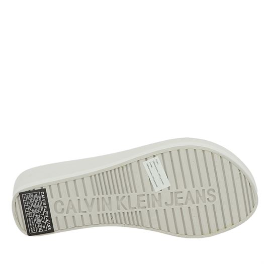 Calvin klein femme flip flop blanc1328702_6 sur voshoes.com