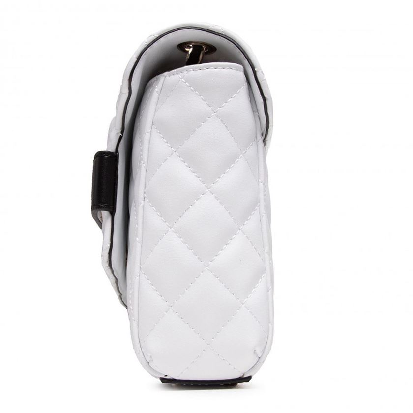 Guess femme illy convertibe crossbody flap blanc1334803_3 sur voshoes.com