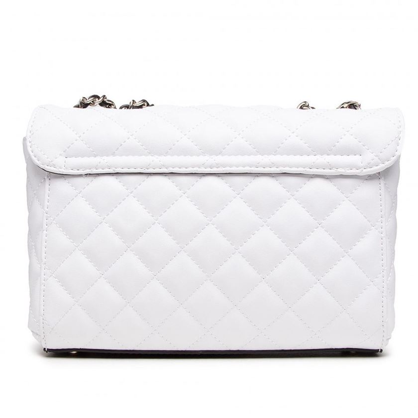 Guess femme illy convertibe crossbody flap blanc1334803_4 sur voshoes.com