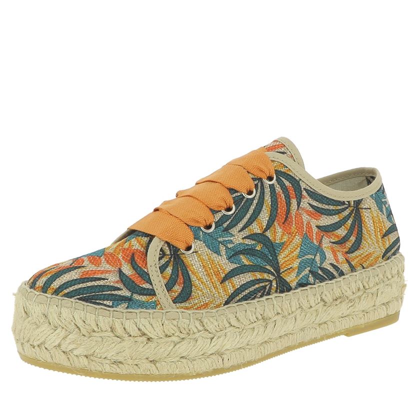 Maison de l espadrille femme jungle multicolore1338401_2 sur voshoes.com