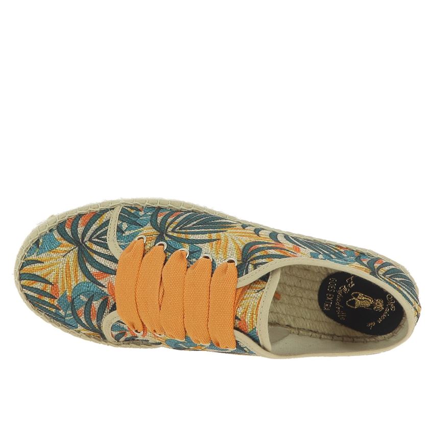 Maison de l espadrille femme jungle multicolore1338401_4 sur voshoes.com