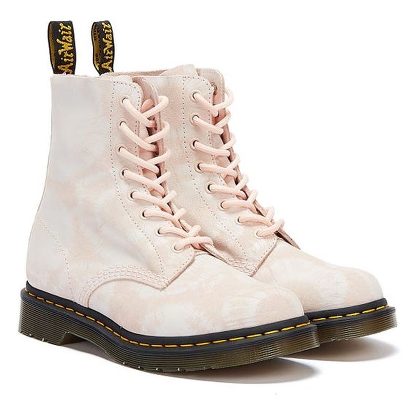 Dr martens femme 1460 pascal shell rose1341101_3 sur voshoes.com