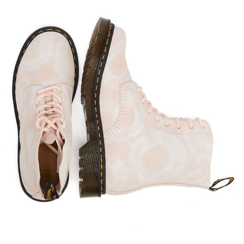 Dr martens femme 1460 pascal shell rose1341101_5 sur voshoes.com