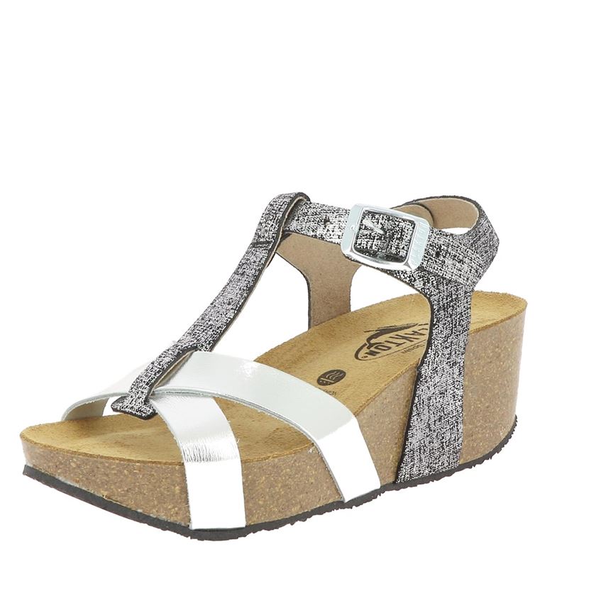 Plakton femme so cross argent1342101_2 sur voshoes.com