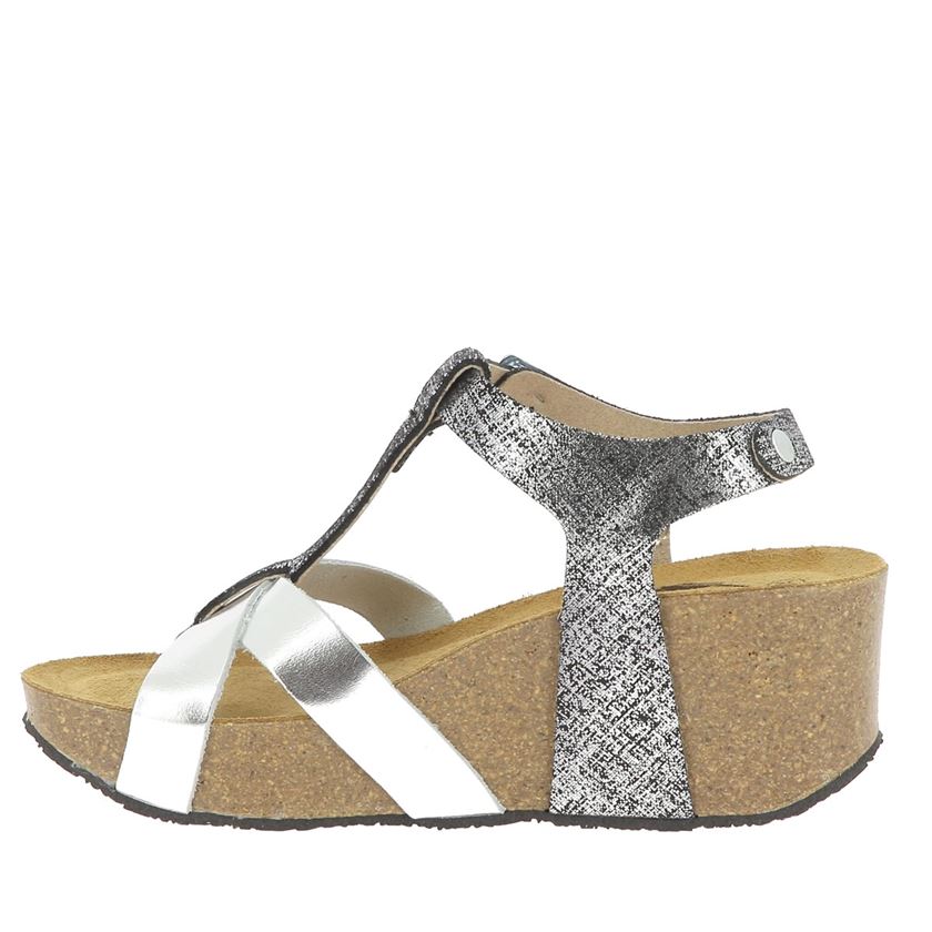 Plakton femme so cross argent1342101_3 sur voshoes.com