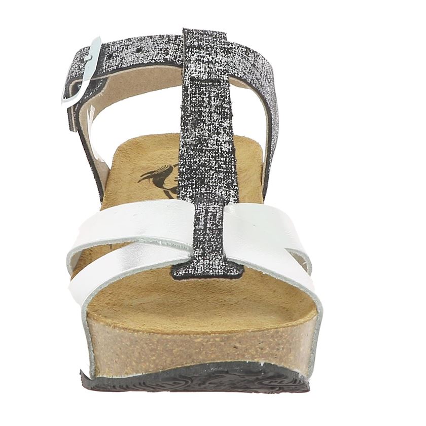 Plakton femme so cross argent1342101_4 sur voshoes.com