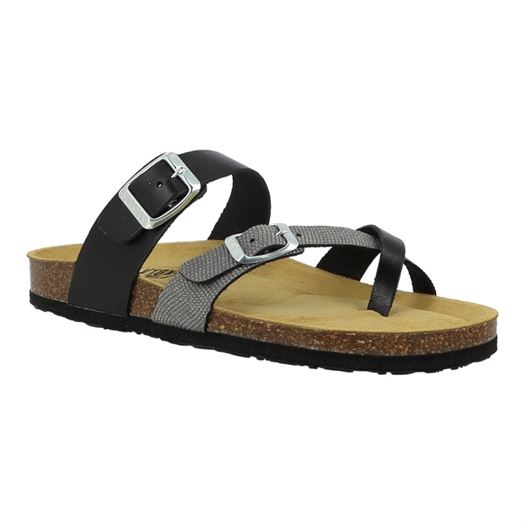 Plakton femme bombay noir1342402_2 sur voshoes.com