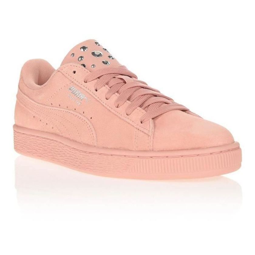 Puma femme suede jawel rose1345201_2 sur voshoes.com