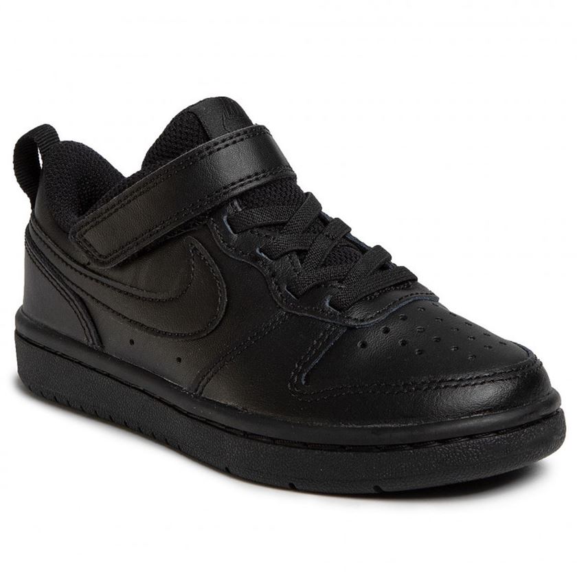 Nike garcon court borough low 2 noir1347001_2 sur voshoes.com