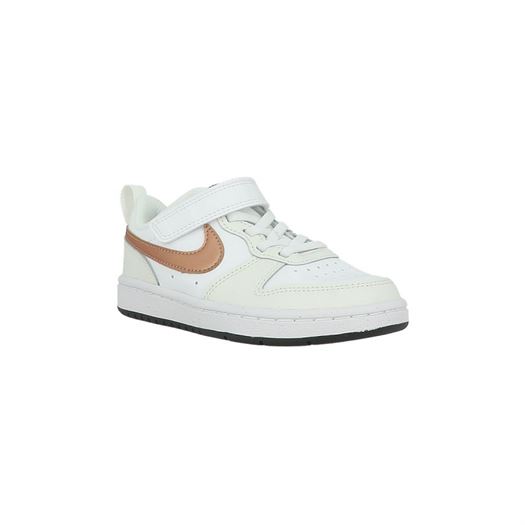 Nike garcon court borough low 2 blanc1347004_2 sur voshoes.com