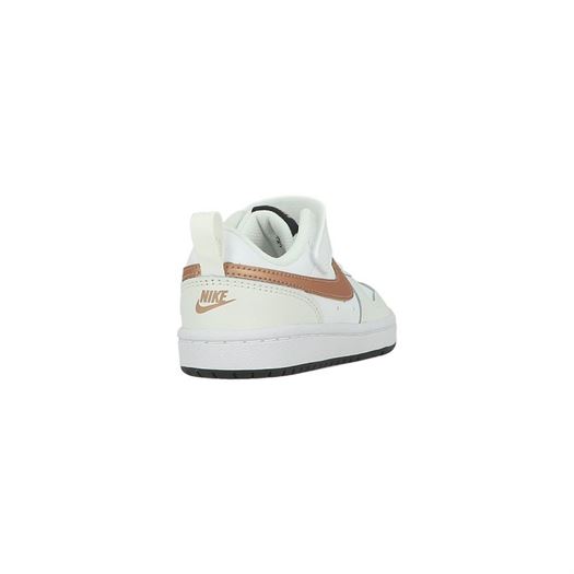 Nike garcon court borough low 2 blanc1347004_4 sur voshoes.com