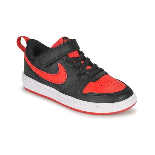Nike fille court borough low 2 noir1347005_2 sur voshoes.com