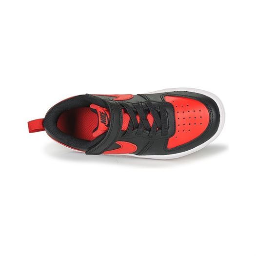 Nike fille court borough low 2 noir1347005_4 sur voshoes.com
