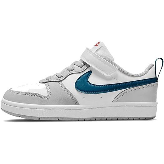 Nike fille court borough low 2 blanc1347006_3 sur voshoes.com