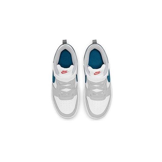 Nike fille court borough low 2 blanc1347006_5 sur voshoes.com