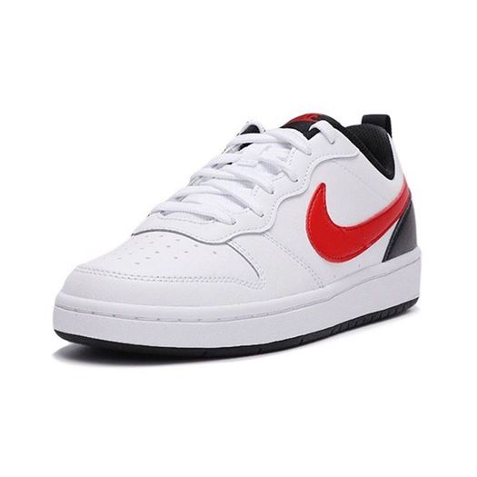 Nike femme court borough low 2 blanc1347902_2 sur voshoes.com