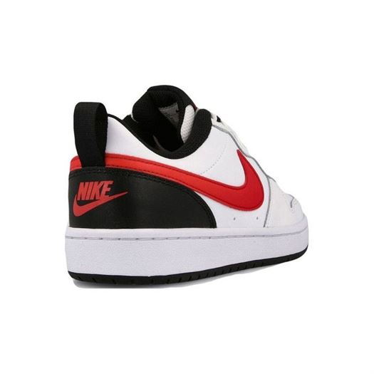 Nike femme court borough low 2 blanc1347902_4 sur voshoes.com