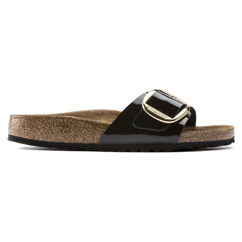 femme Birkenstock femme madrid big buckle noir