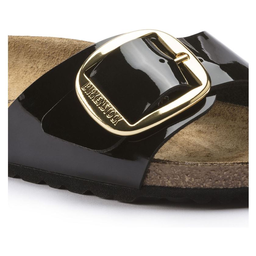 Birkenstock femme madrid big buckle noir1348201_3 sur voshoes.com