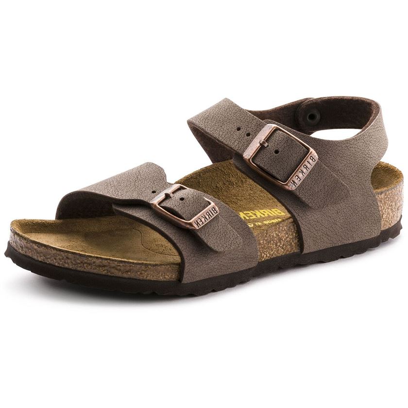 Birkenstock garcon new york marron1348401_2 sur voshoes.com