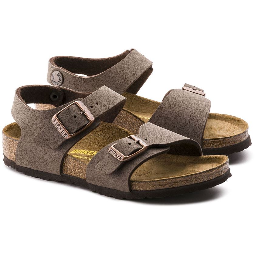 Birkenstock garcon new york marron1348401_4 sur voshoes.com