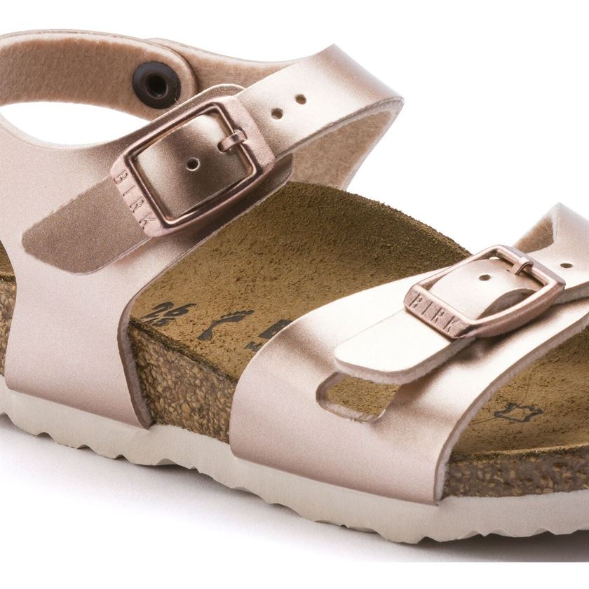 Birkenstock fille rio birko flor rose1348501_5 sur voshoes.com
