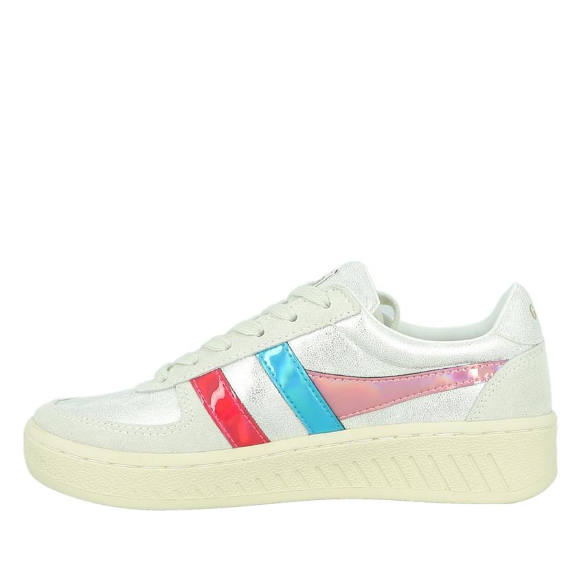 Gola femme grandslam shimmer flare blanc1349701_3 sur voshoes.com